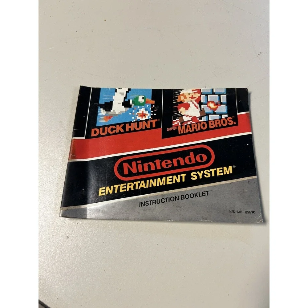 Super Mario Bros. / Duck Hunt (Nintendo NES) Booklet Instruction Manual Only!